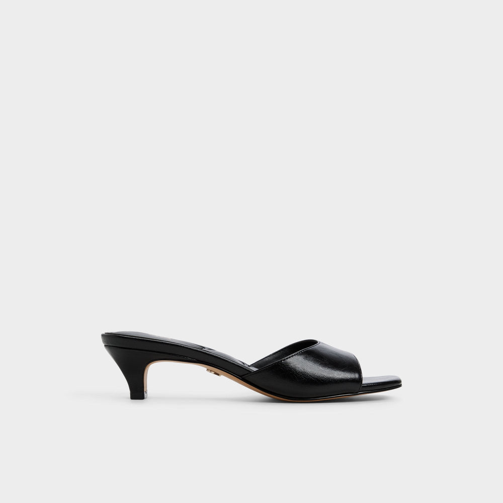 Aldo | Haeden Black Women's Heeled mules - Heeled mule, Kitten heel