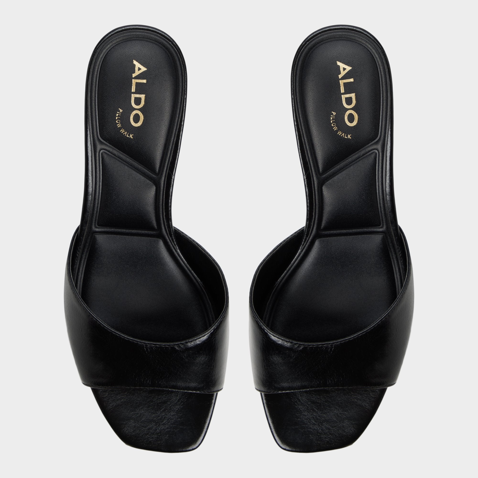 Aldo | Haeden Black Women's Heeled mules - Heeled mule, Kitten heel