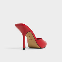 Aldo | Madelan in Bright Red - Heeled mule, Stiletto heel