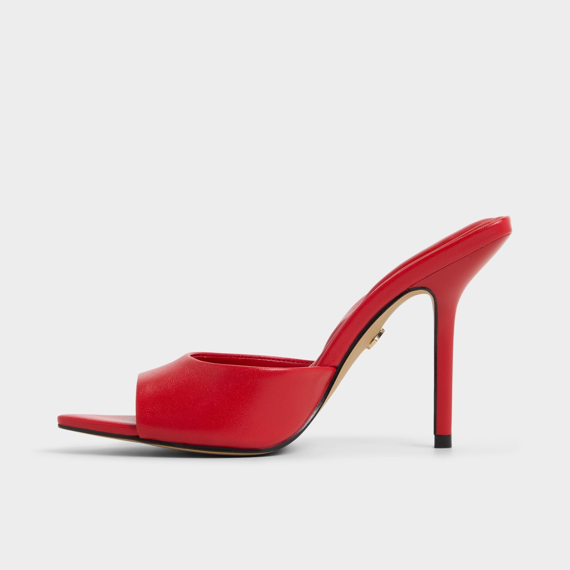 Aldo | Madelan in Bright Red - Heeled mule, Stiletto heel