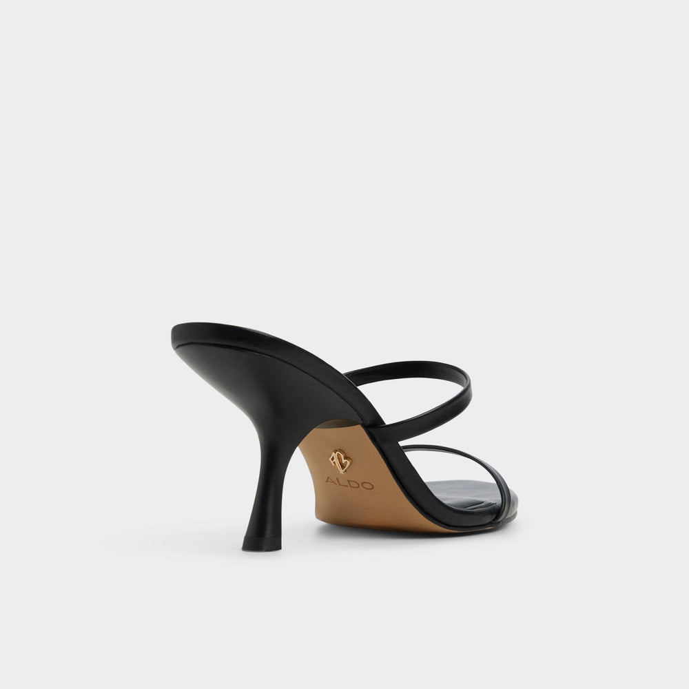 Aldo | Avelinda in Black - Heeled mule