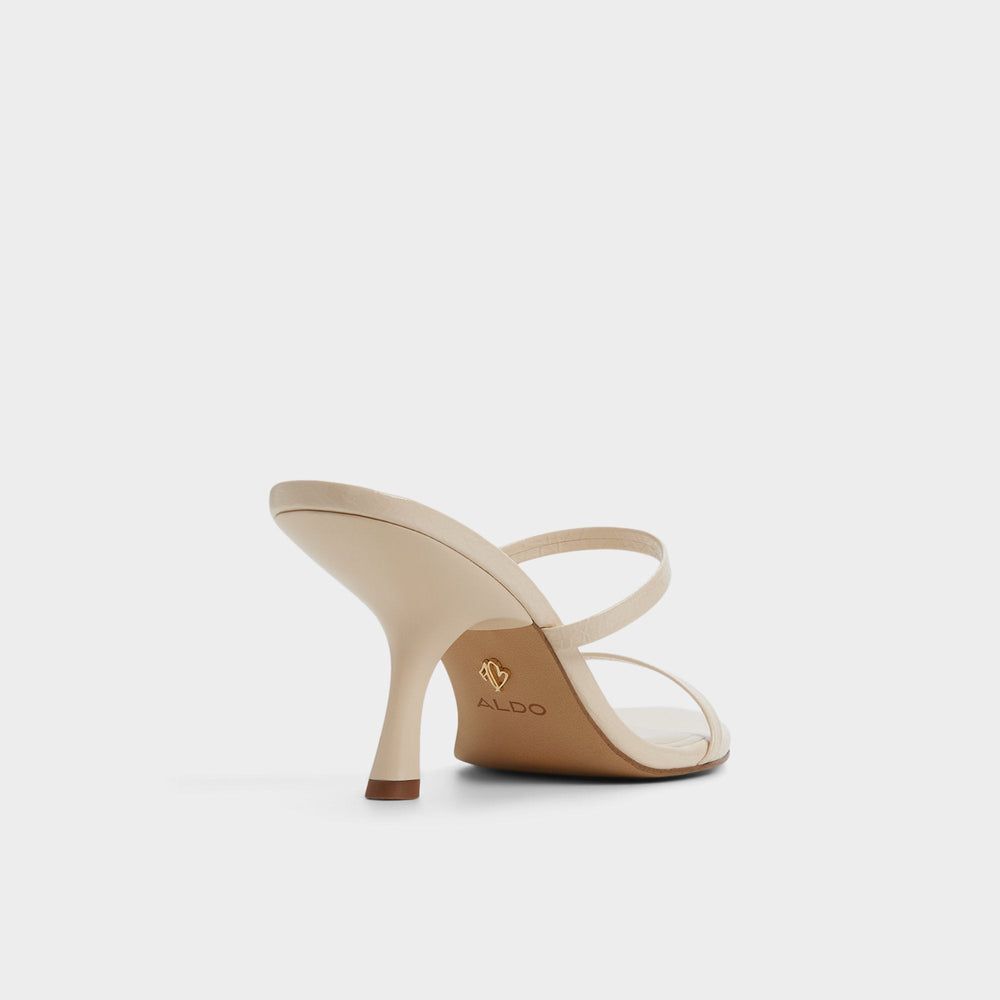 Aldo | Avelinda in Cream - Heeled mule