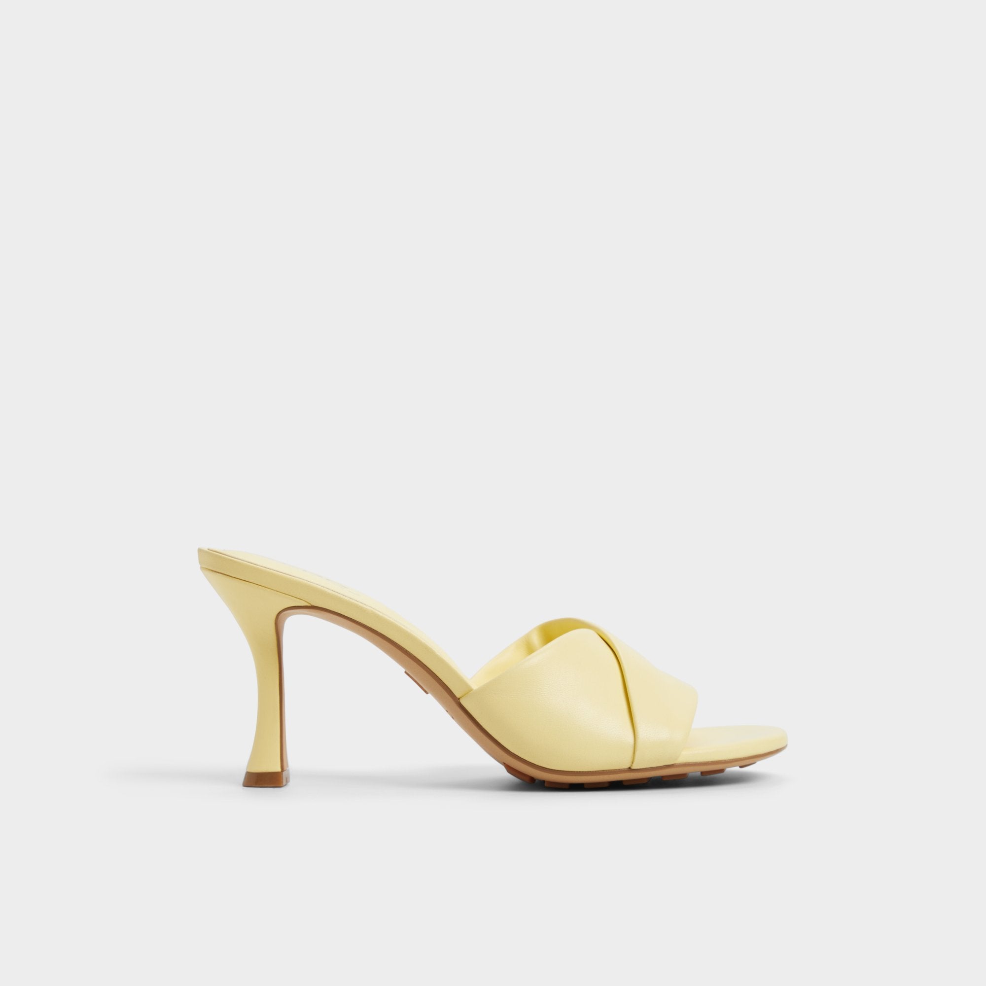 Aldo | Lyhanna Light Yellow Women's Heeled mules - Heeled mule, Stiletto heel