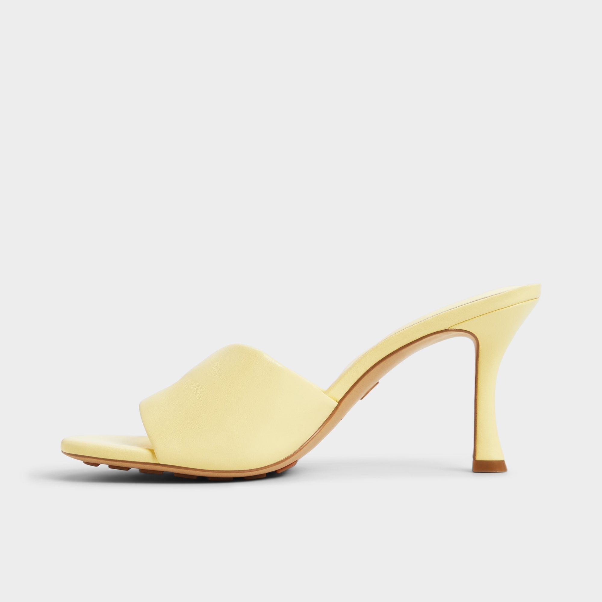Aldo | Lyhanna Light Yellow Women's Heeled mules - Heeled mule, Stiletto heel