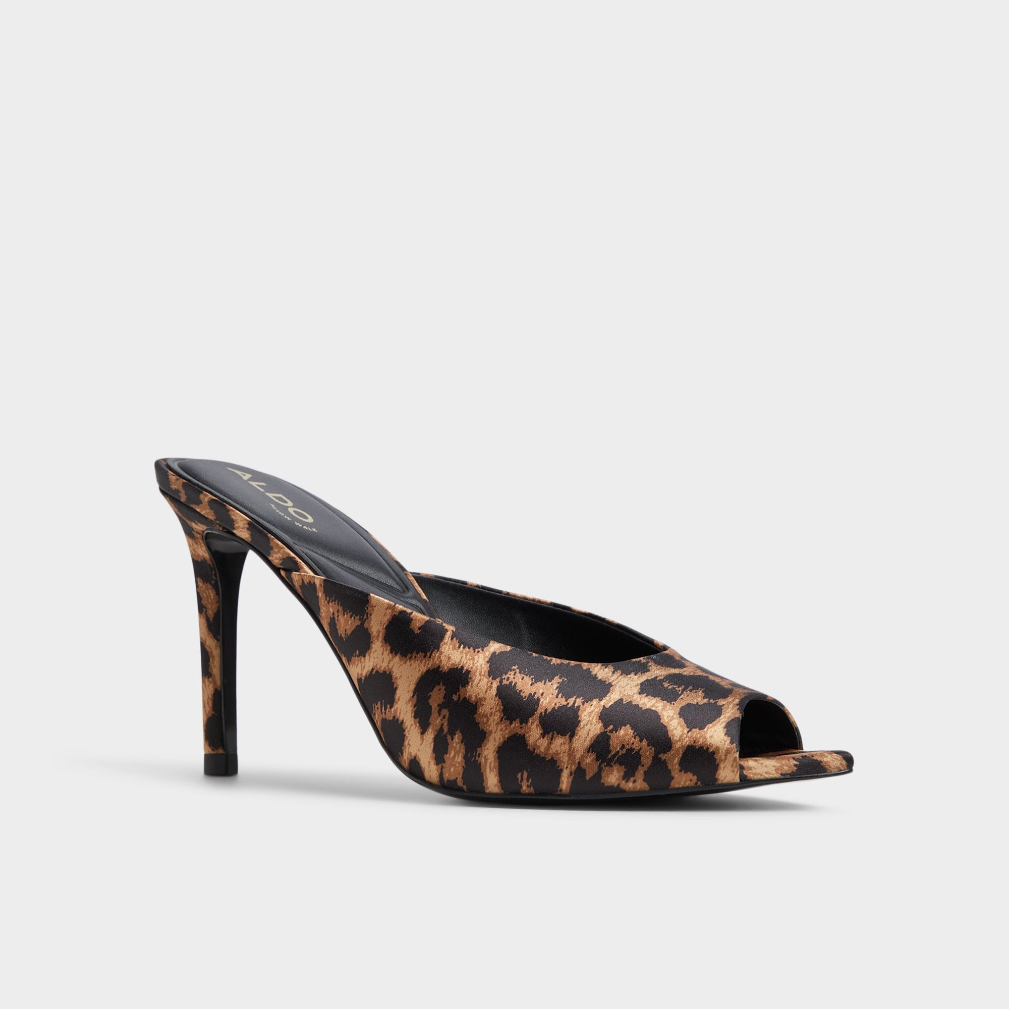 Aldo | Elenara Brown Multi Women's Heeled mules - Heeled mule, Stiletto heel