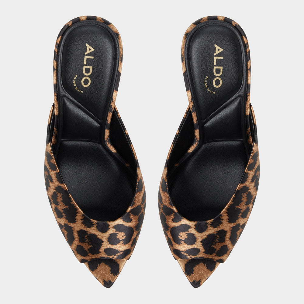Aldo | Elenara Brown Multi Women's Heeled mules - Heeled mule, Stiletto heel