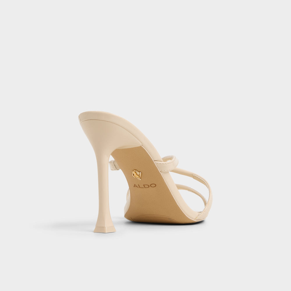 Aldo | Velaia Light Beige Women's Heeled mules - Heeled mule, Stiletto heel