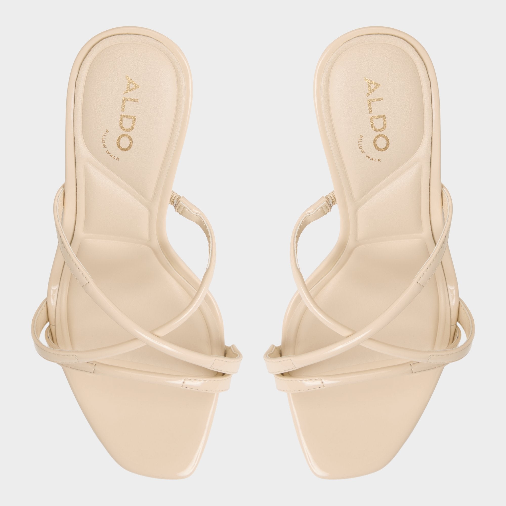Aldo | Velaia Light Beige Women's Heeled mules - Heeled mule, Stiletto heel
