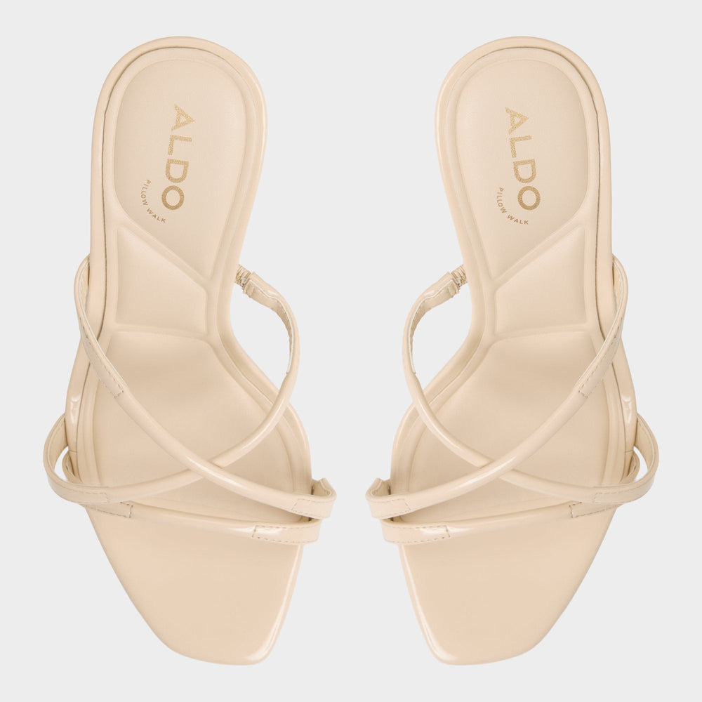 Aldo | Velaia Light Beige Women's Heeled mules - Heeled mule, Stiletto heel