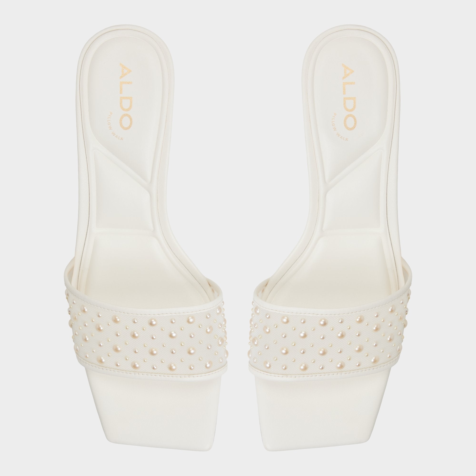 Aldo | Pearlia White Women's Heeled mules - Heeled mule