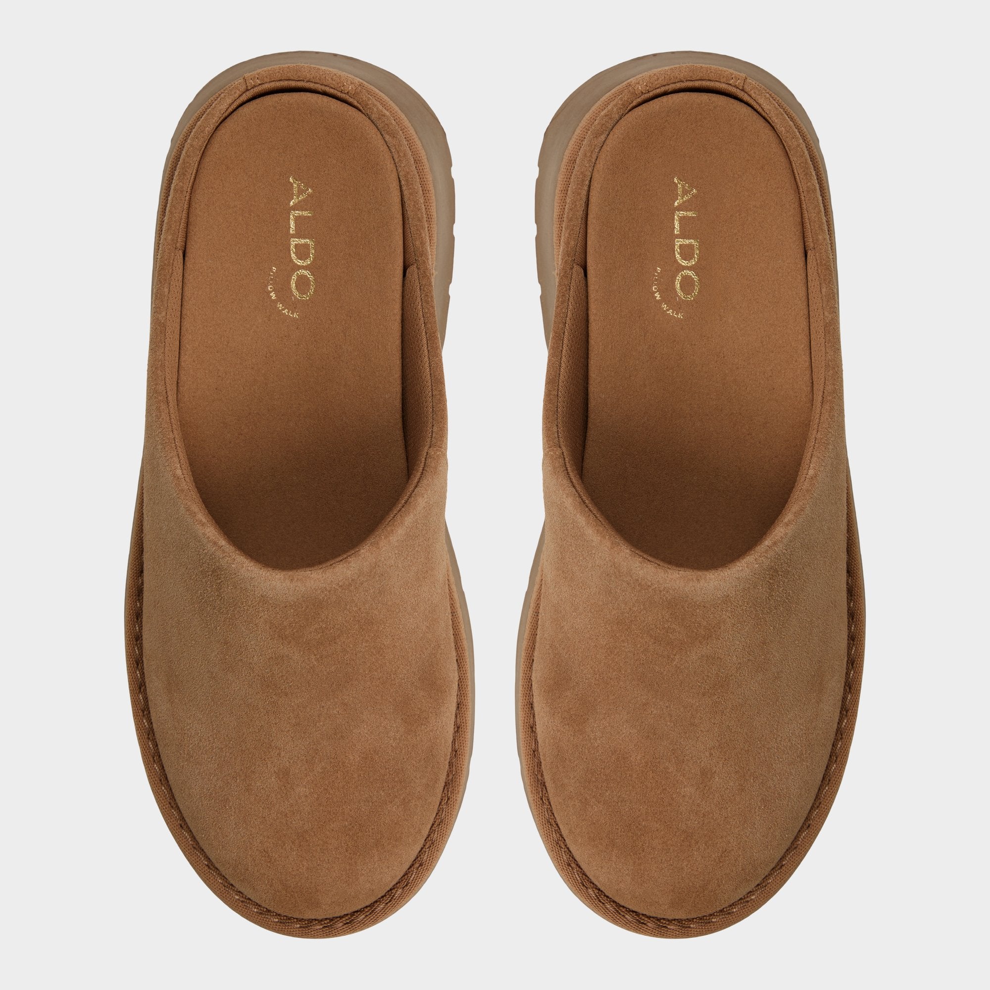 Aldo | Academia Camel Women's Cold Weather Shoes - Heeled mule, Lug sole