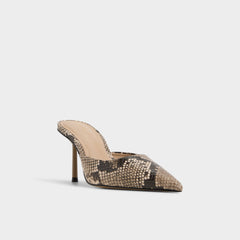 Aldo | Beatrixy Python Women's Heeled mules - Heeled mule, Stiletto heel