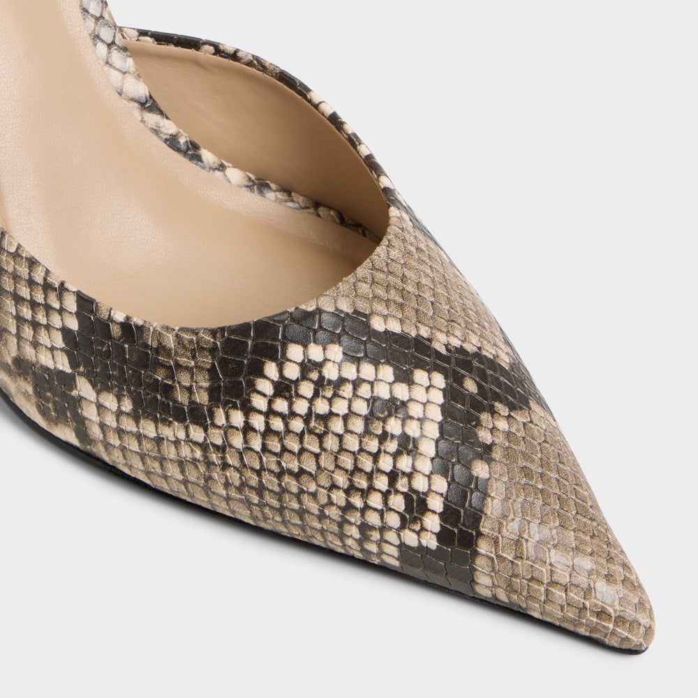 Aldo | Beatrixy Python Women's Heeled mules - Heeled mule, Stiletto heel