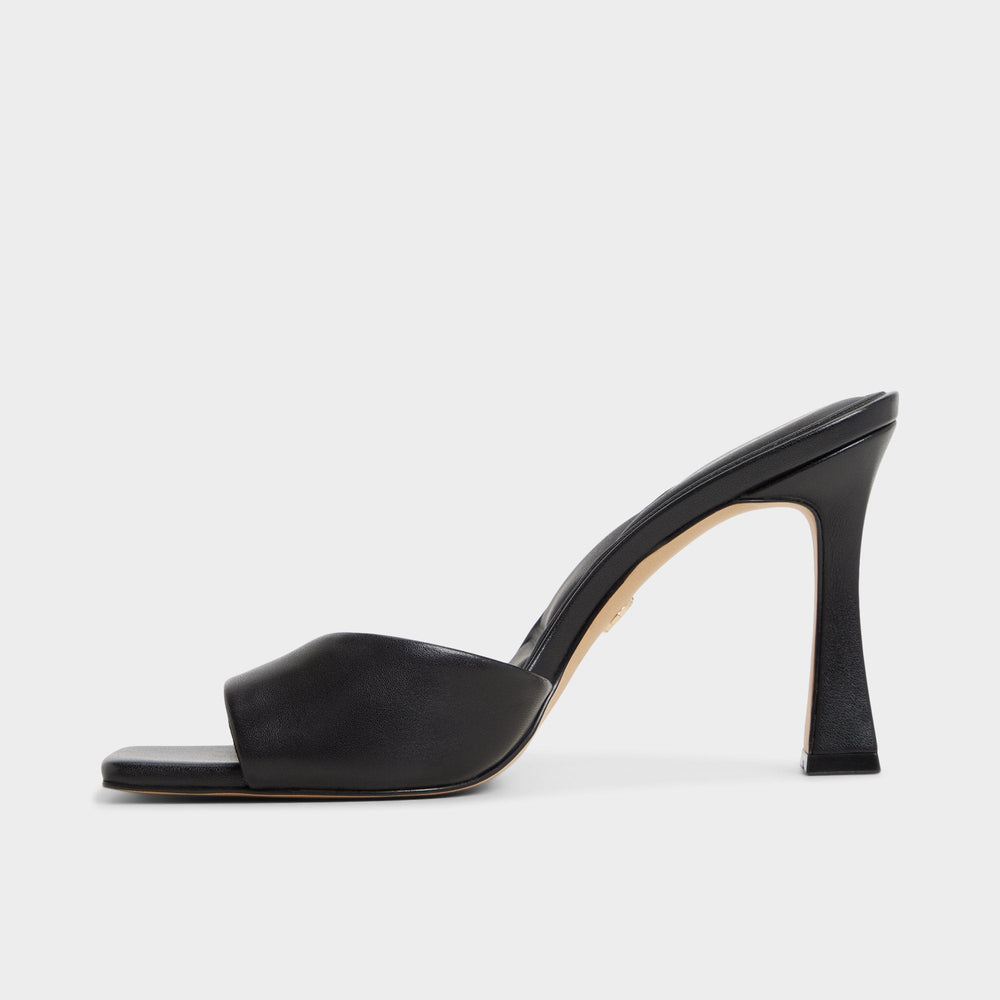 Aldo | Jennifer in Black - Heeled mule, Stiletto heel