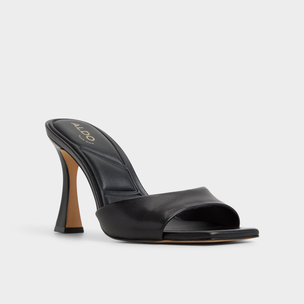 Aldo | Jennifer in Black - Heeled mule, Stiletto heel
