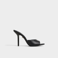 Aldo | Madelan in Black - Heeled mule, Stiletto heel