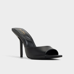 Aldo | Madelan in Black - Heeled mule, Stiletto heel