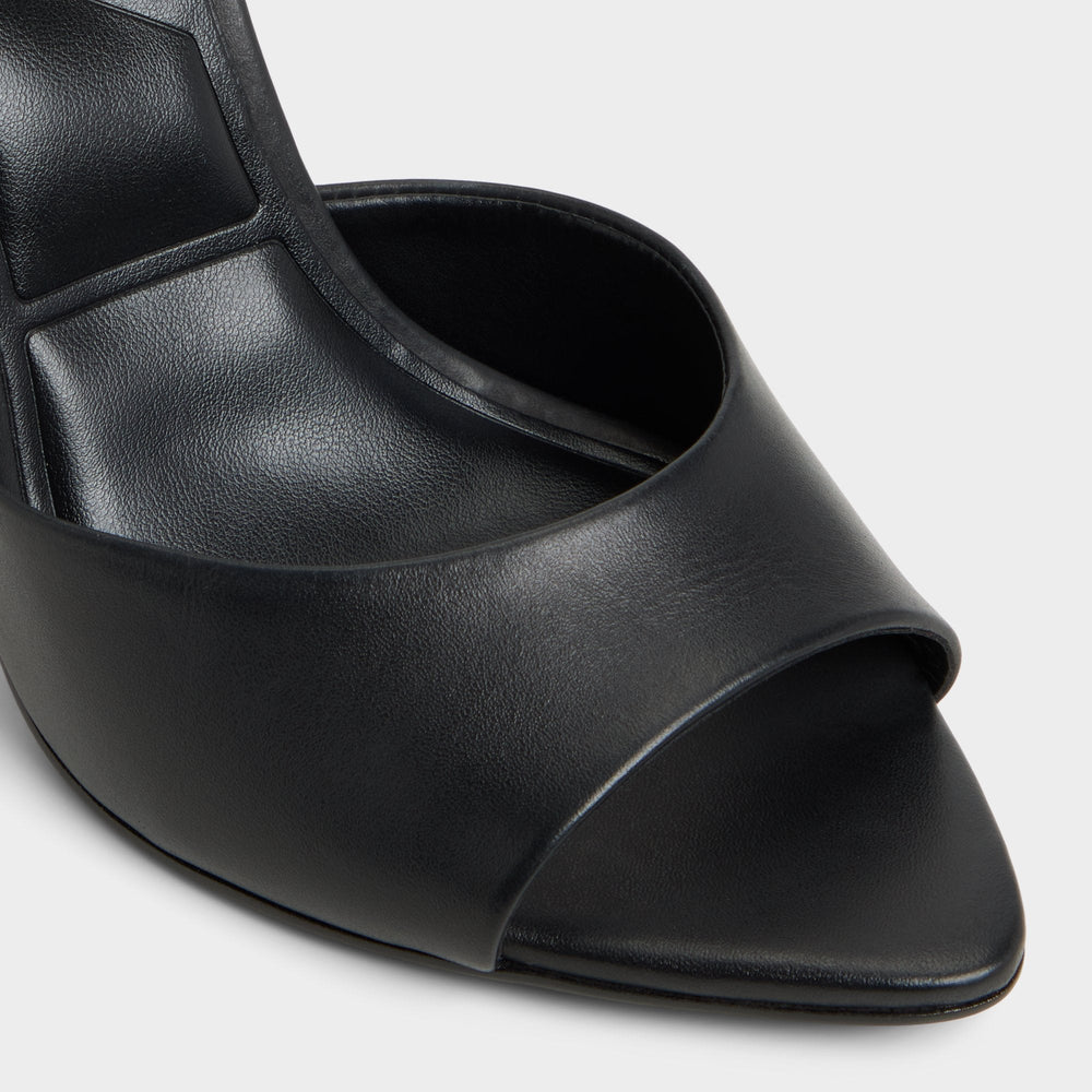 Aldo | Madelan in Black - Heeled mule, Stiletto heel
