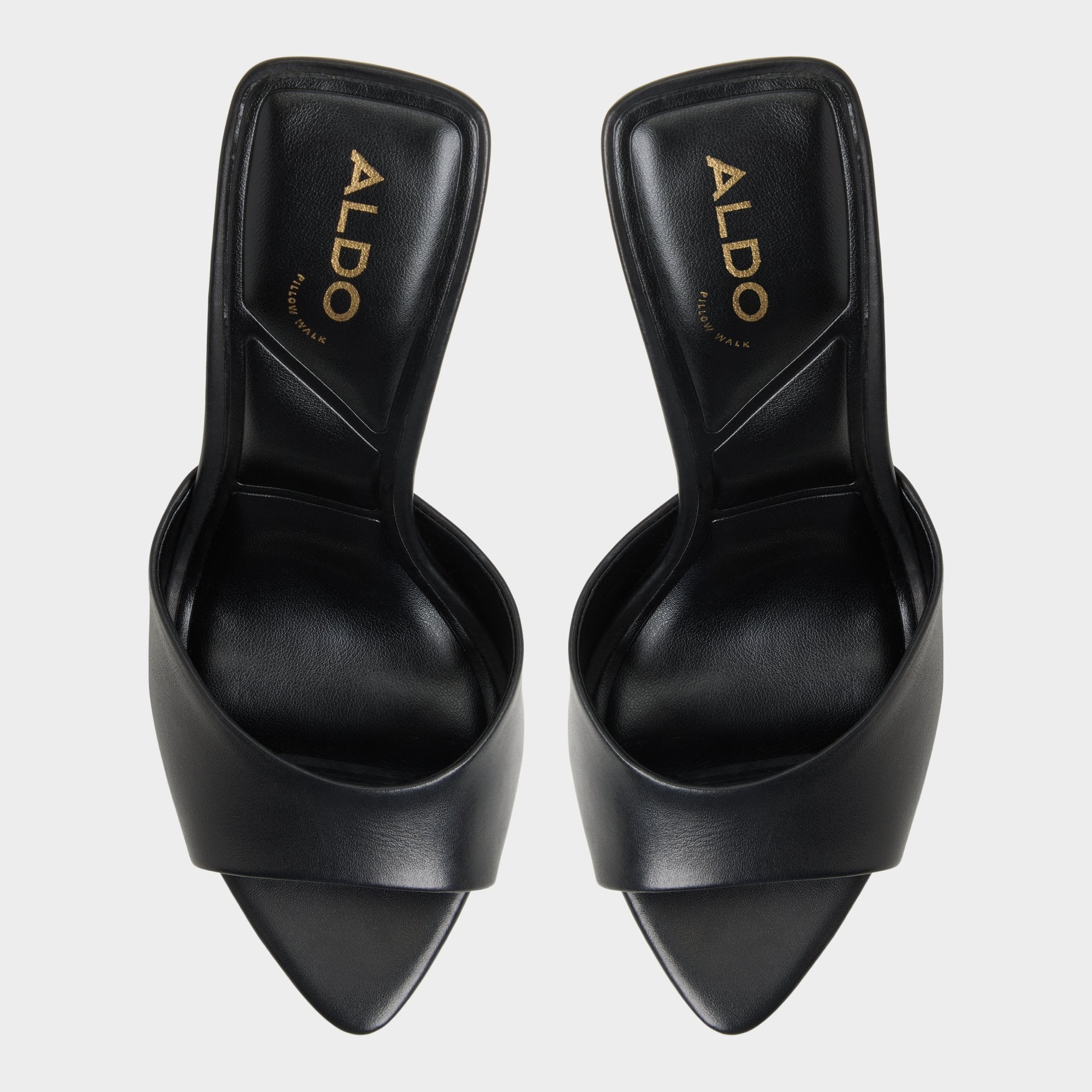 Aldo | Madelan in Black - Heeled mule, Stiletto heel
