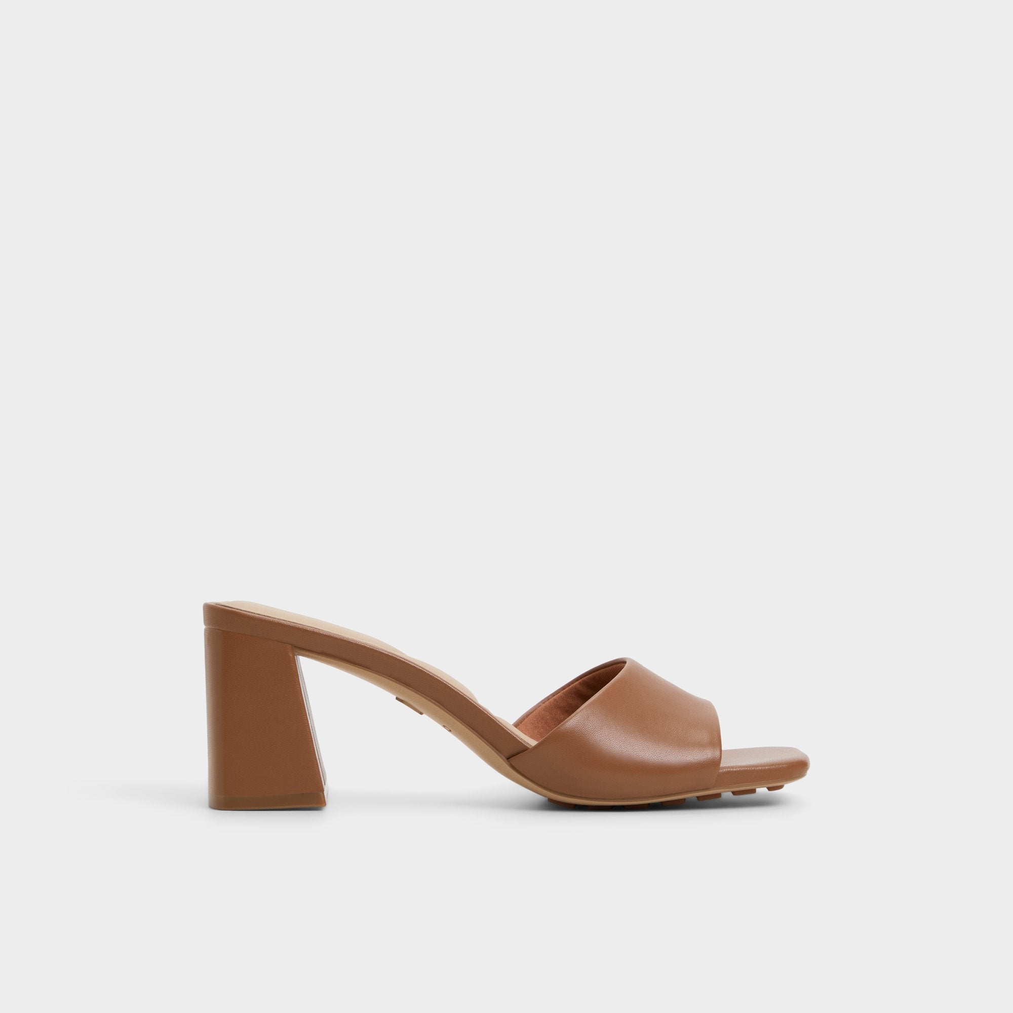 Aldo | Tisha Tan Women's Heeled mules - Heeled mule, Block heel