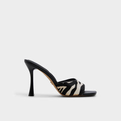 Aldo | Evadalia White/Black Women's Heeled mules - Heeled mule