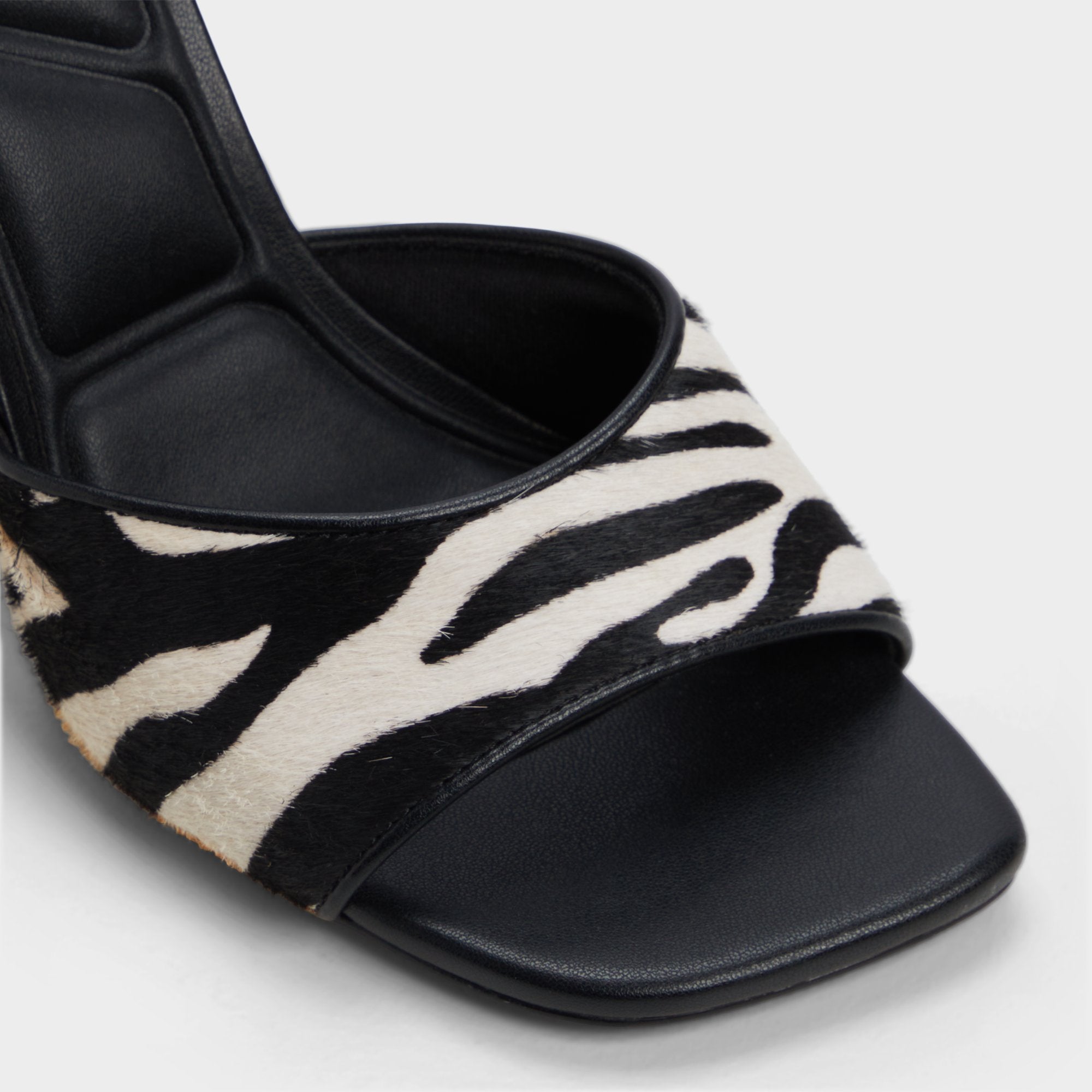 Aldo | Evadalia White/Black Women's Heeled mules - Heeled mule