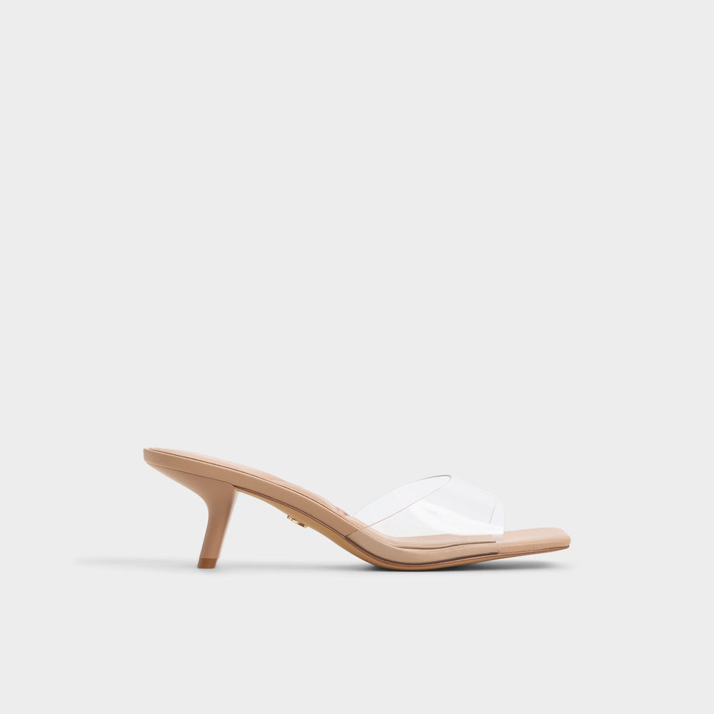 Aldo | Enchanting Tan Women's Heeled mules - Heeled mule, Kitten heel