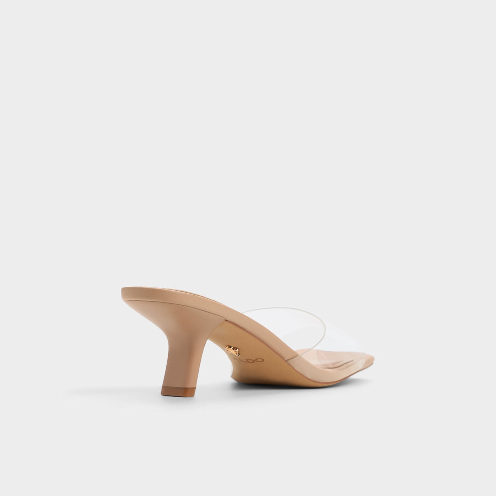 Aldo | Enchanting Tan Women's Heeled mules - Heeled mule, Kitten heel