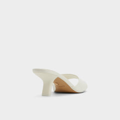 Aldo | Enchanting White Women's Heeled mules - Heeled mule, Kitten heel