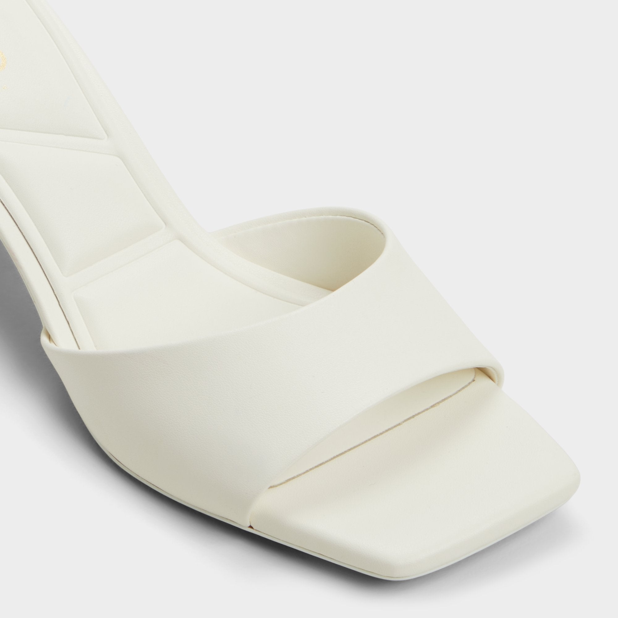 Aldo | Enchanting White Women's Heeled mules - Heeled mule, Kitten heel