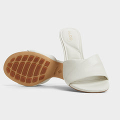 Aldo | Lyhanna White/Bone Women's Heeled mules - Heeled mule, Stiletto heel