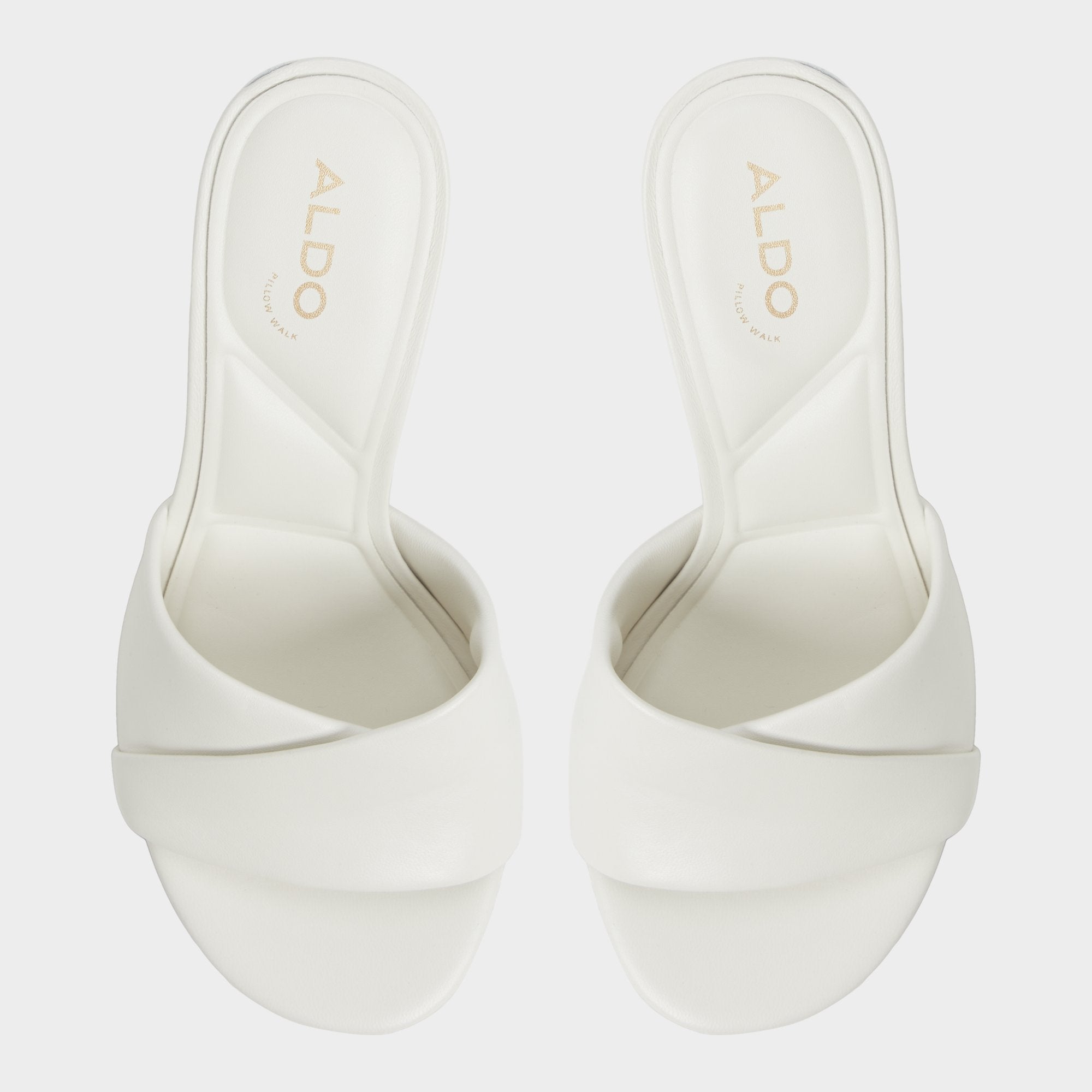 Aldo | Lyhanna White/Bone Women's Heeled mules - Heeled mule, Stiletto heel