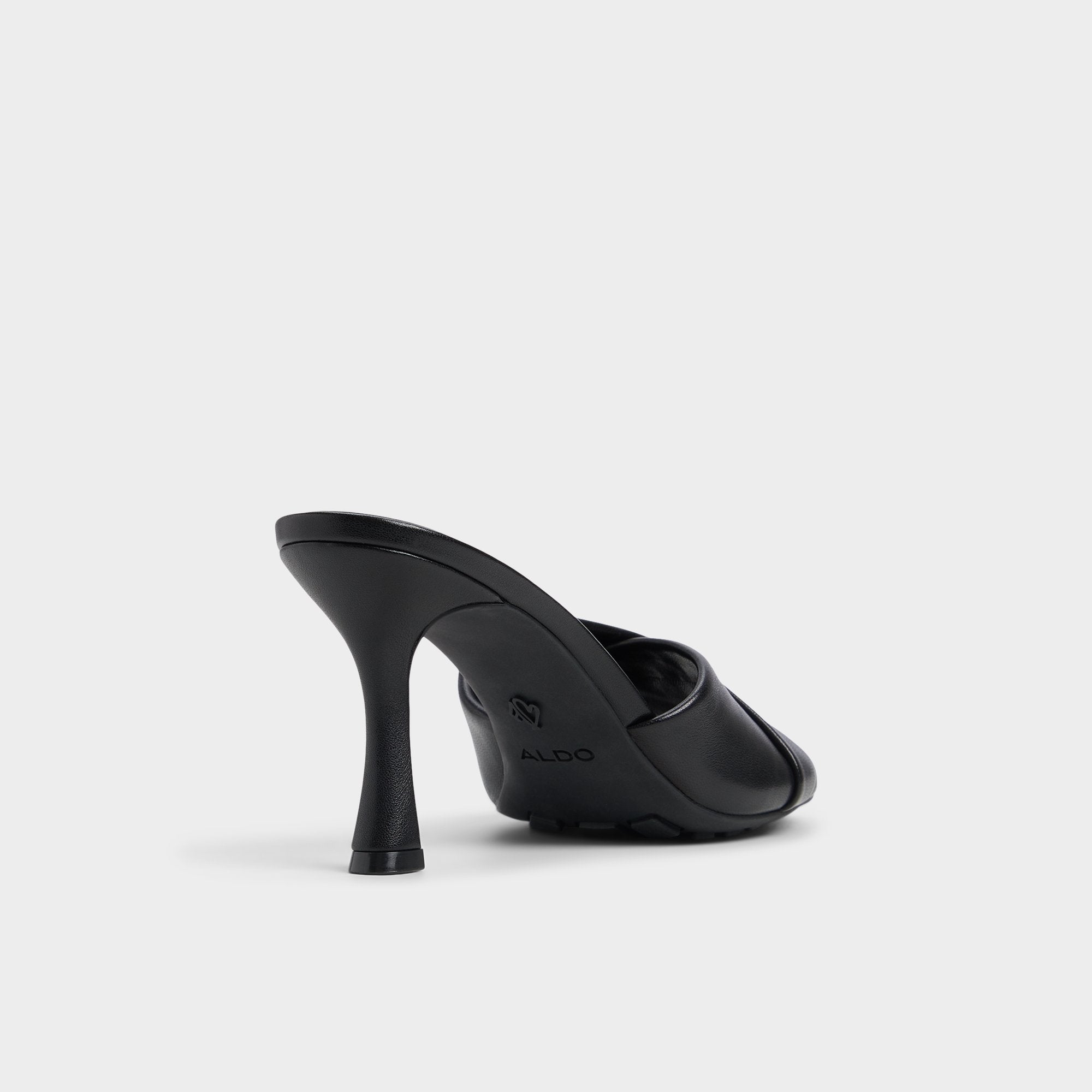 Aldo | Lyhanna Black Women's Heeled mules - Heeled mule, Stiletto heel