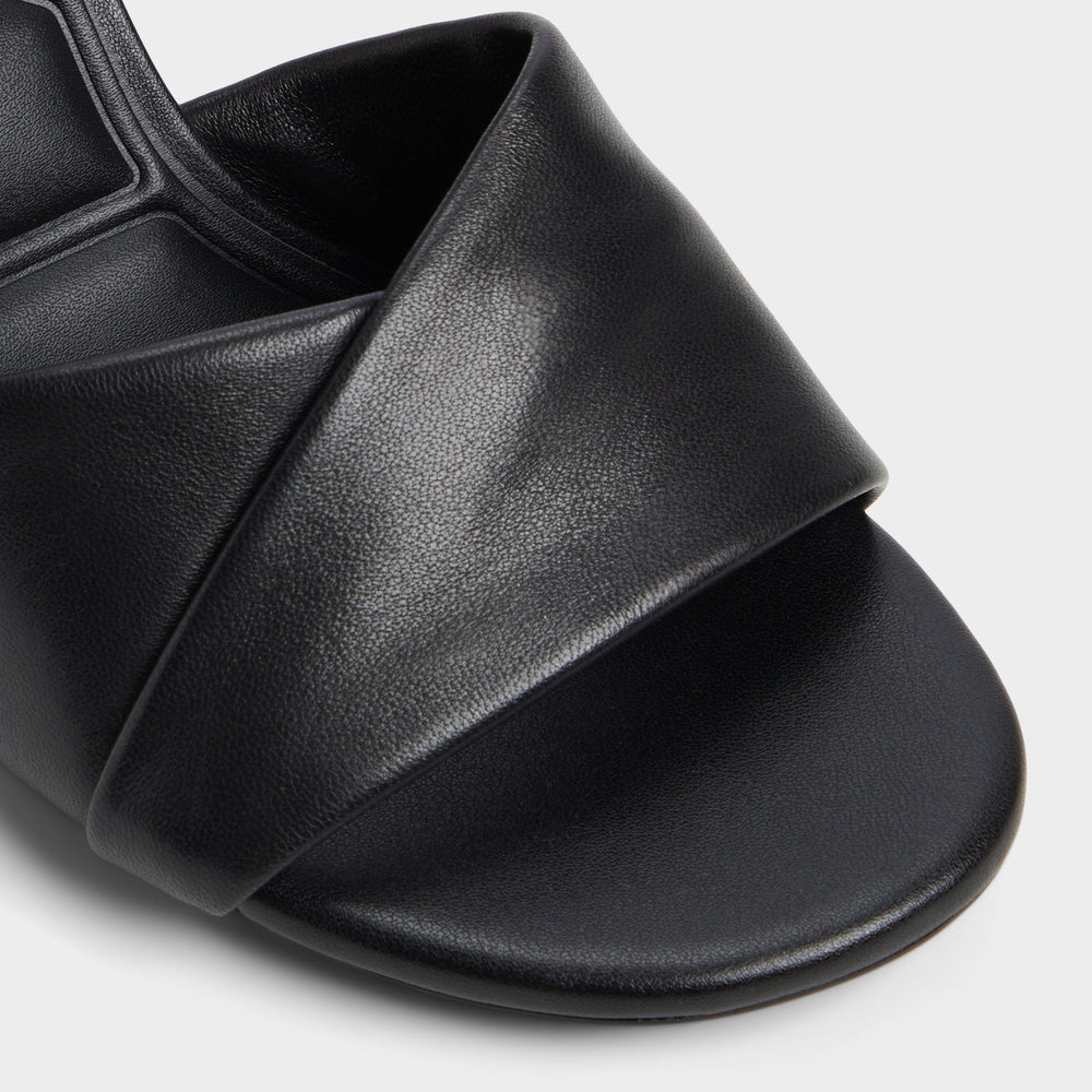 Aldo | Lyhanna Black Women's Heeled mules - Heeled mule, Stiletto heel