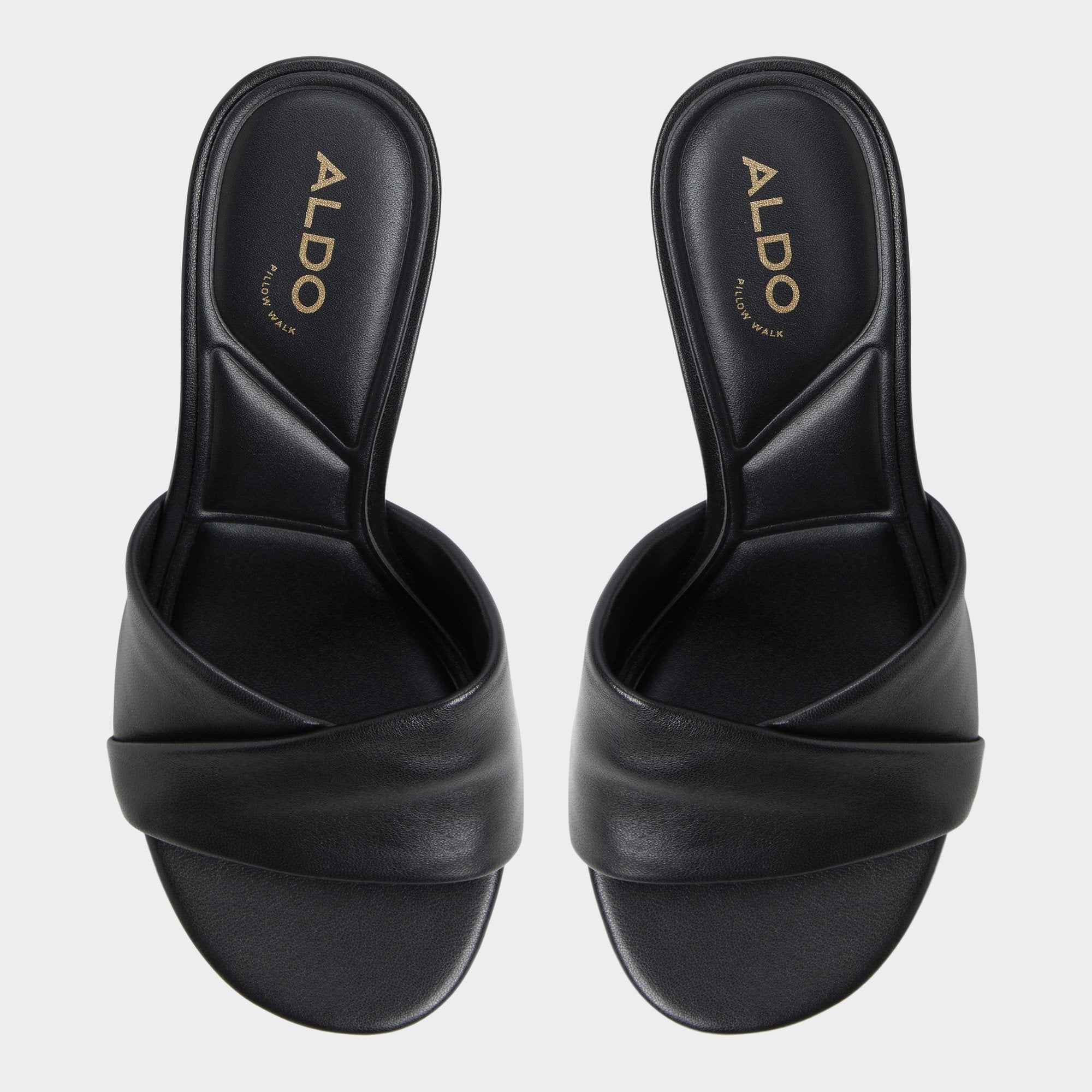 Aldo | Lyhanna Black Women's Heeled mules - Heeled mule, Stiletto heel