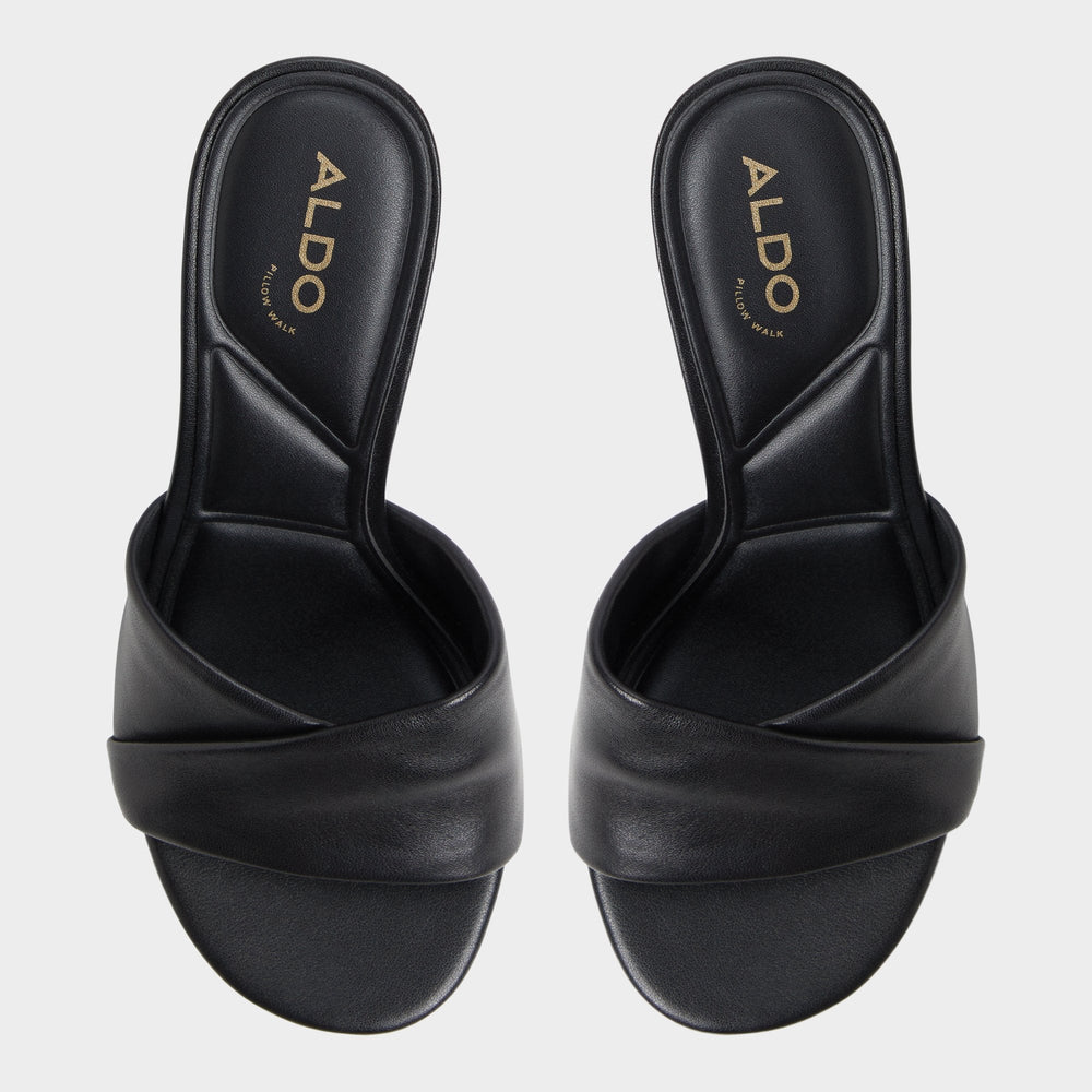 Aldo | Lyhanna Black Women's Heeled mules - Heeled mule, Stiletto heel