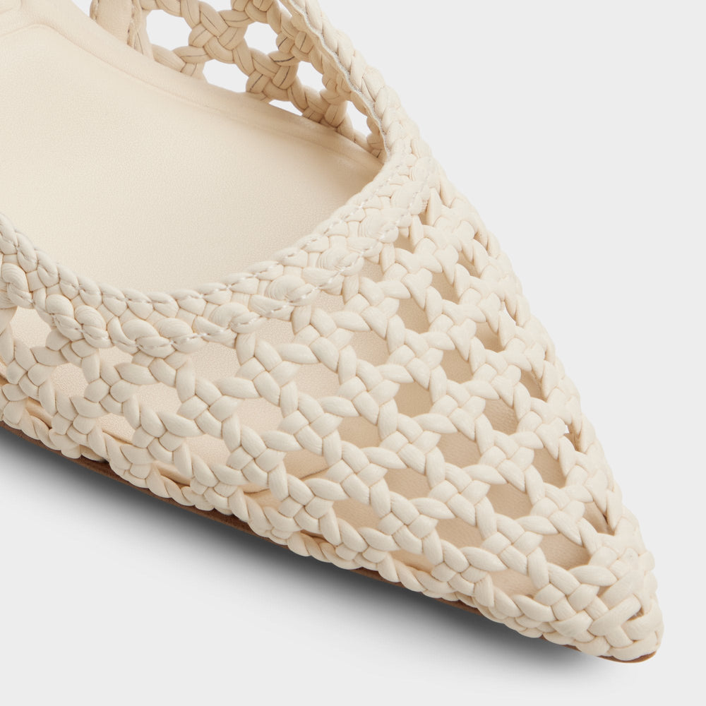 Aldo | Violettia in Light Beige - Sling back high heel, Kitten heel
