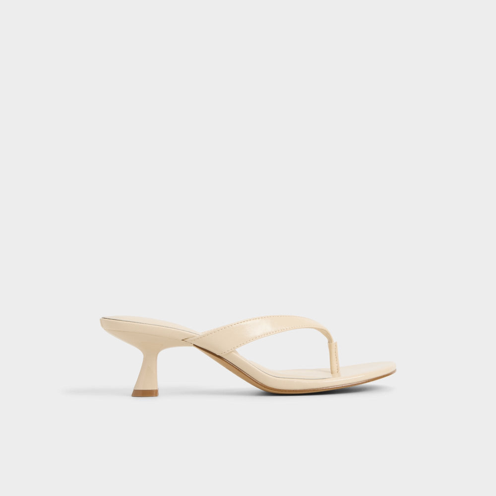 Aldo | Jump in Cream - Heeled flip flop, Kitten heel