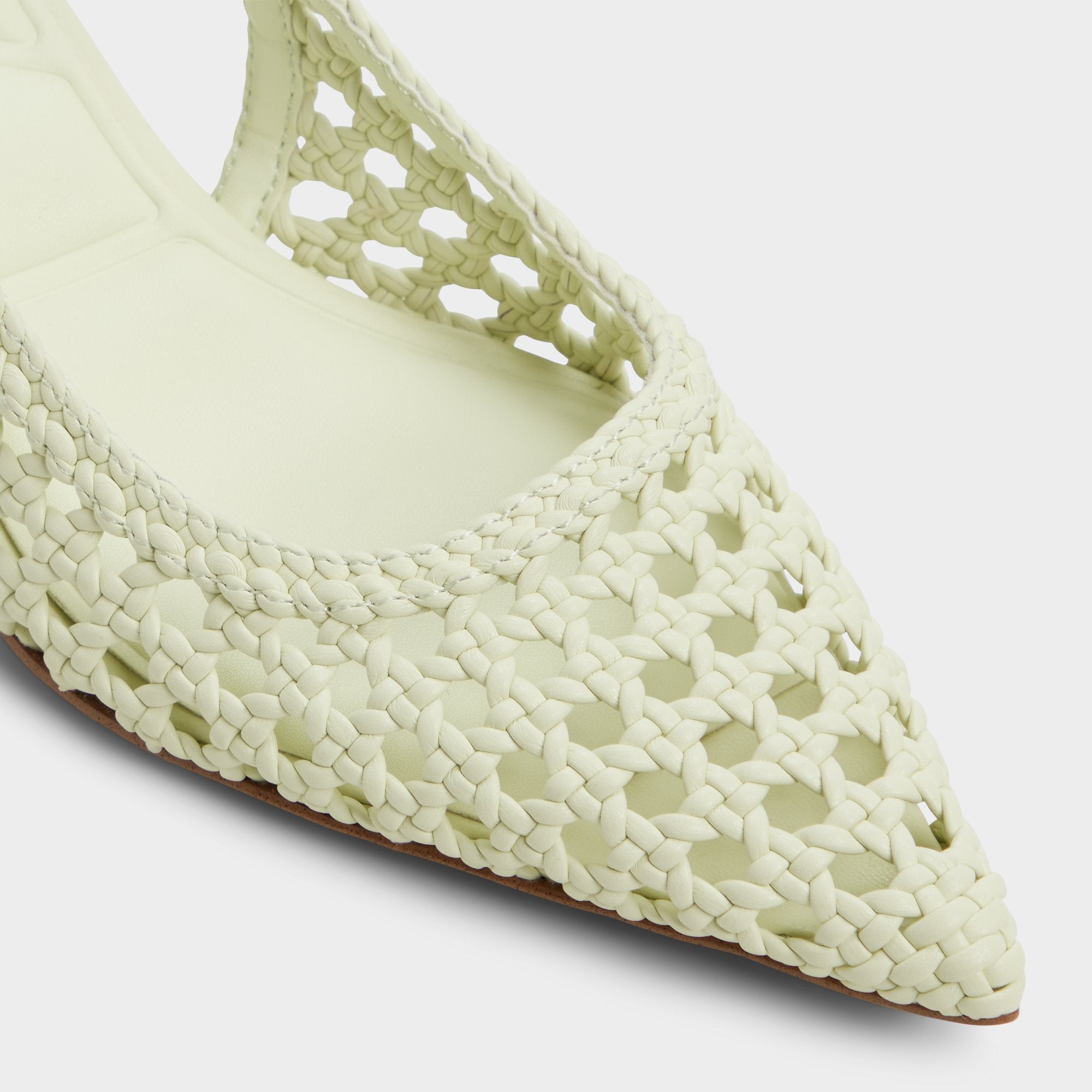 Aldo | Violettia in Other Green - Sling back high heel, Kitten heel