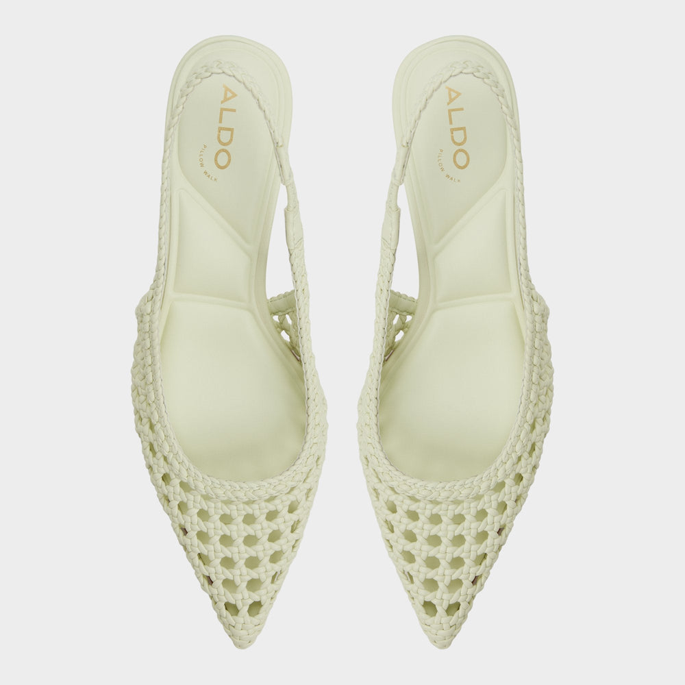 Aldo | Violettia in Other Green - Sling back high heel, Kitten heel