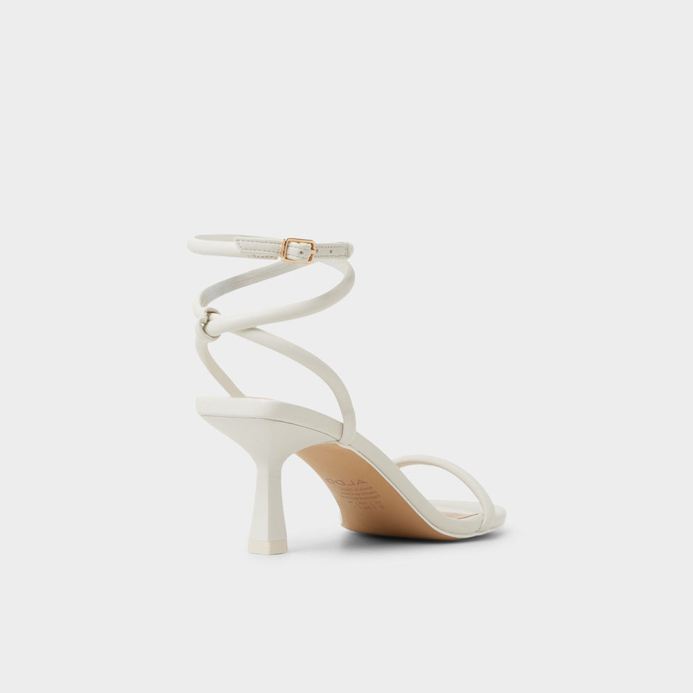 Aldo | Demmi White Women's Strappy sandals - , Kitten heel