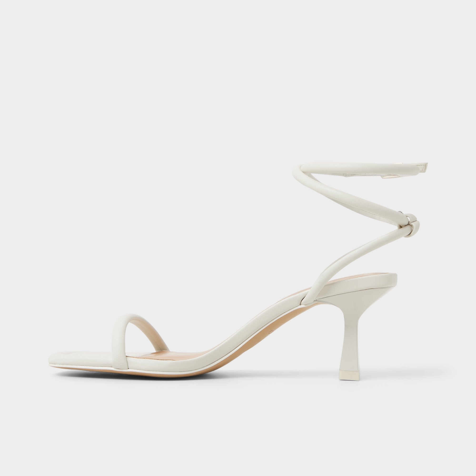 Aldo | Demmi White Women's Strappy sandals - , Kitten heel