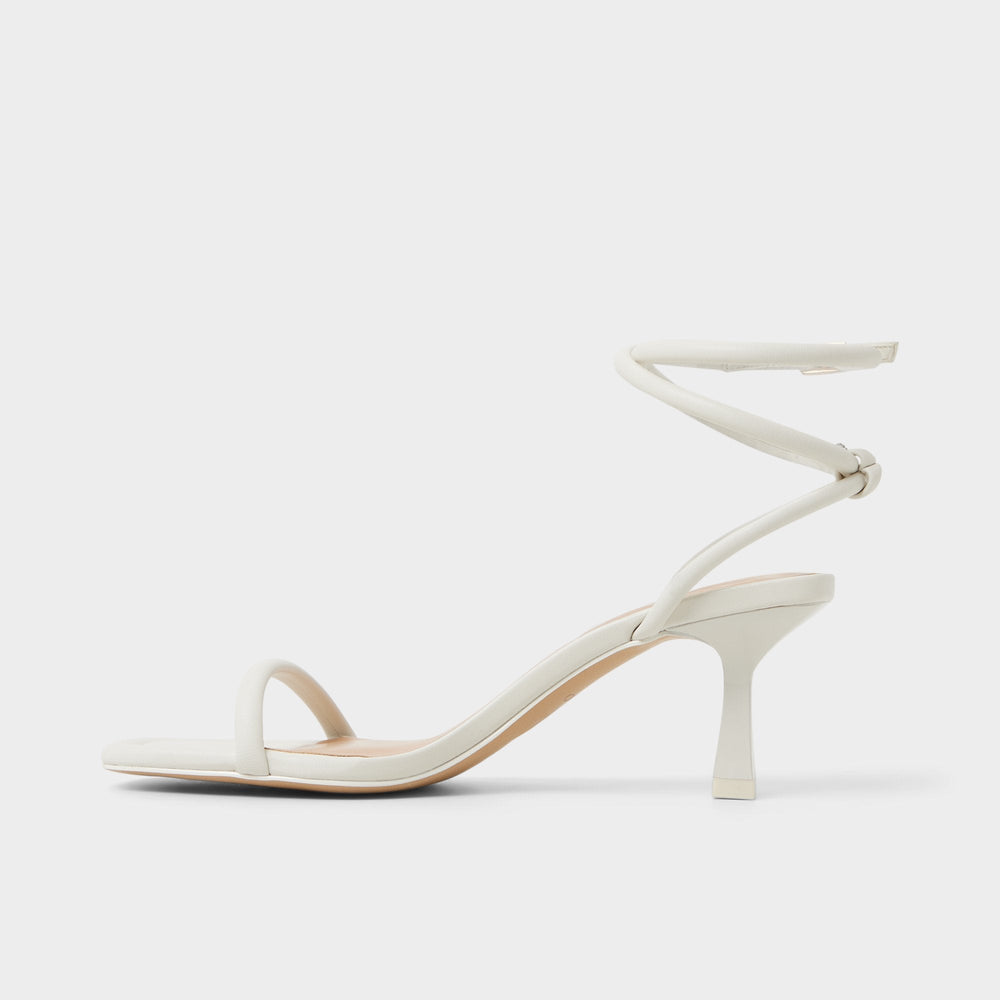 Aldo | Demmi White Women's Strappy sandals - , Kitten heel
