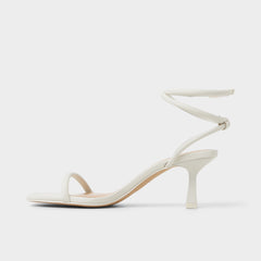 Aldo | Demmi White Women's Strappy sandals - , Kitten heel