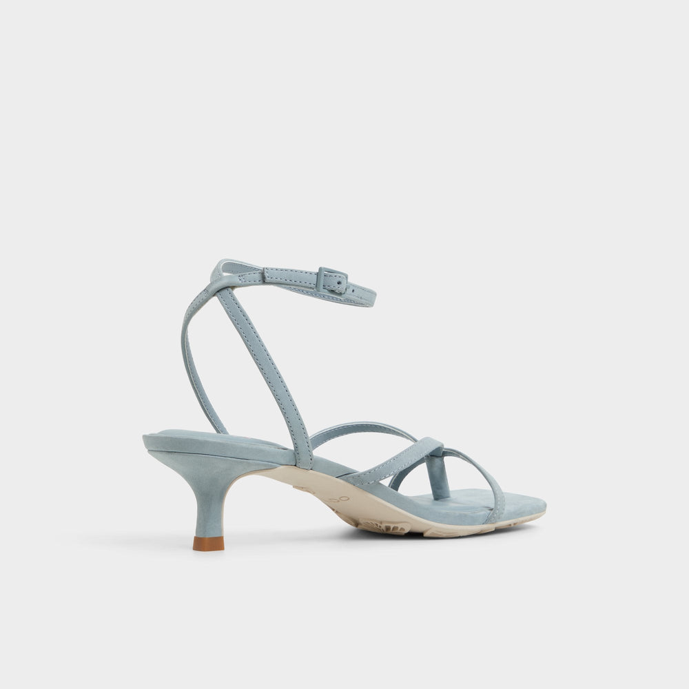 Aldo | Soffie Other Blue Women's Strappy sandals - Strappy heeled sandal, Kitten heel