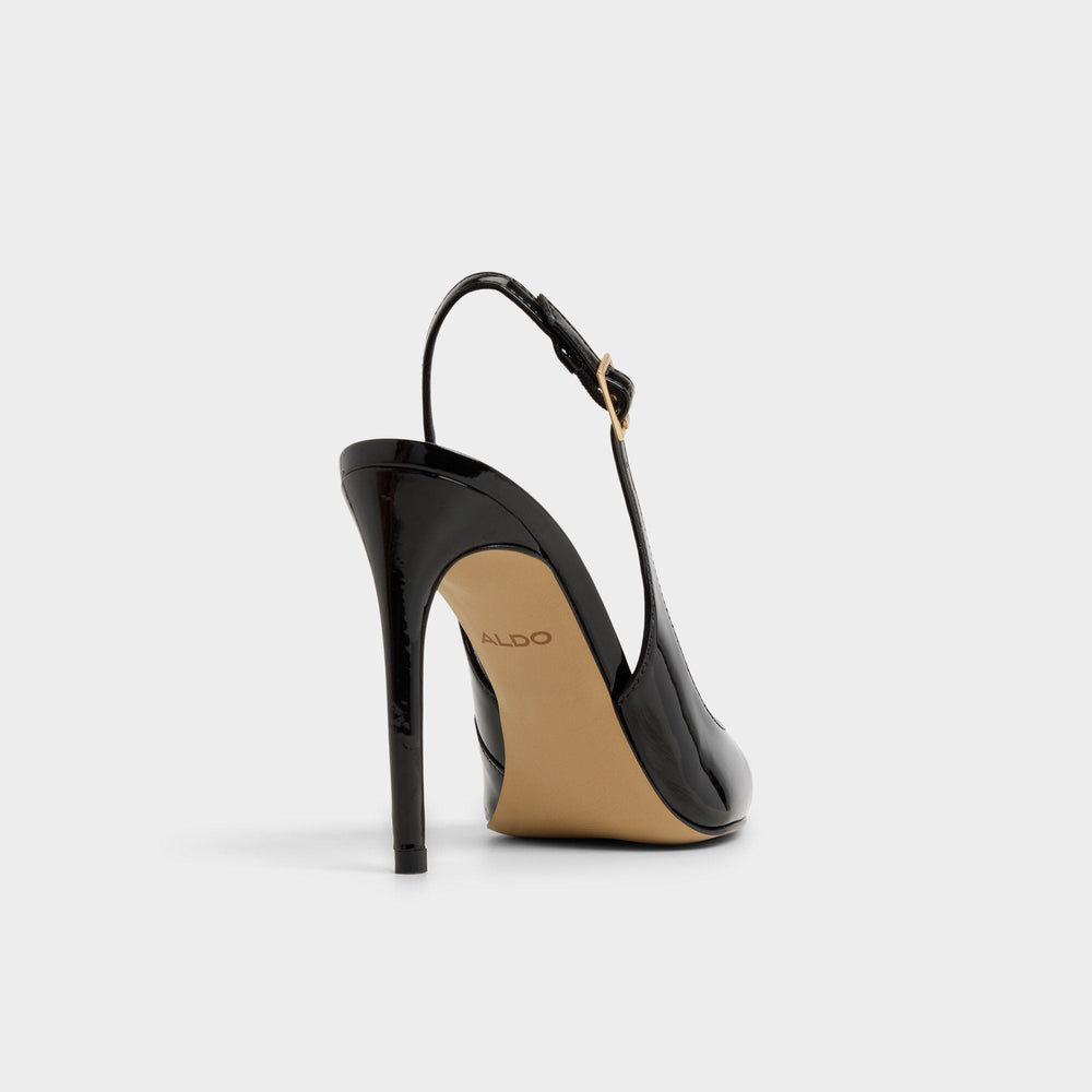 Aldo | Stessysling Black Women's Pumps - Sling back high heel, Stiletto heel