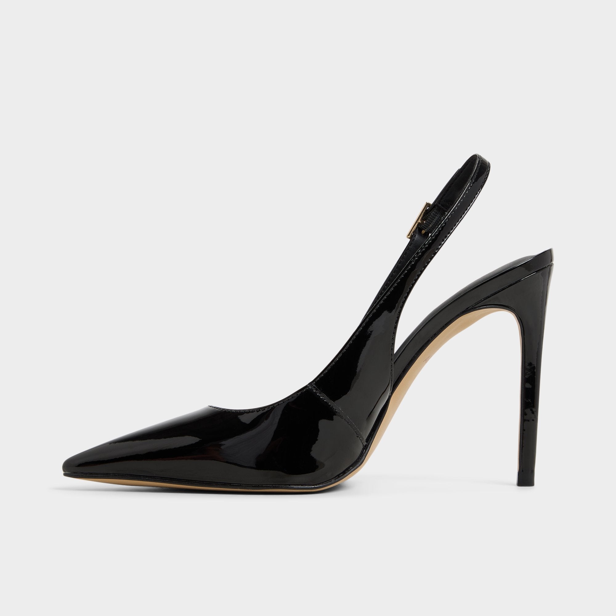 Aldo | Stessysling Black Women's Pumps - Sling back high heel, Stiletto heel