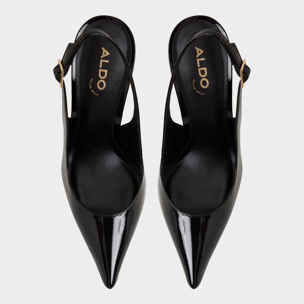 Aldo | Stessysling Black Women's Pumps - Sling back high heel, Stiletto heel