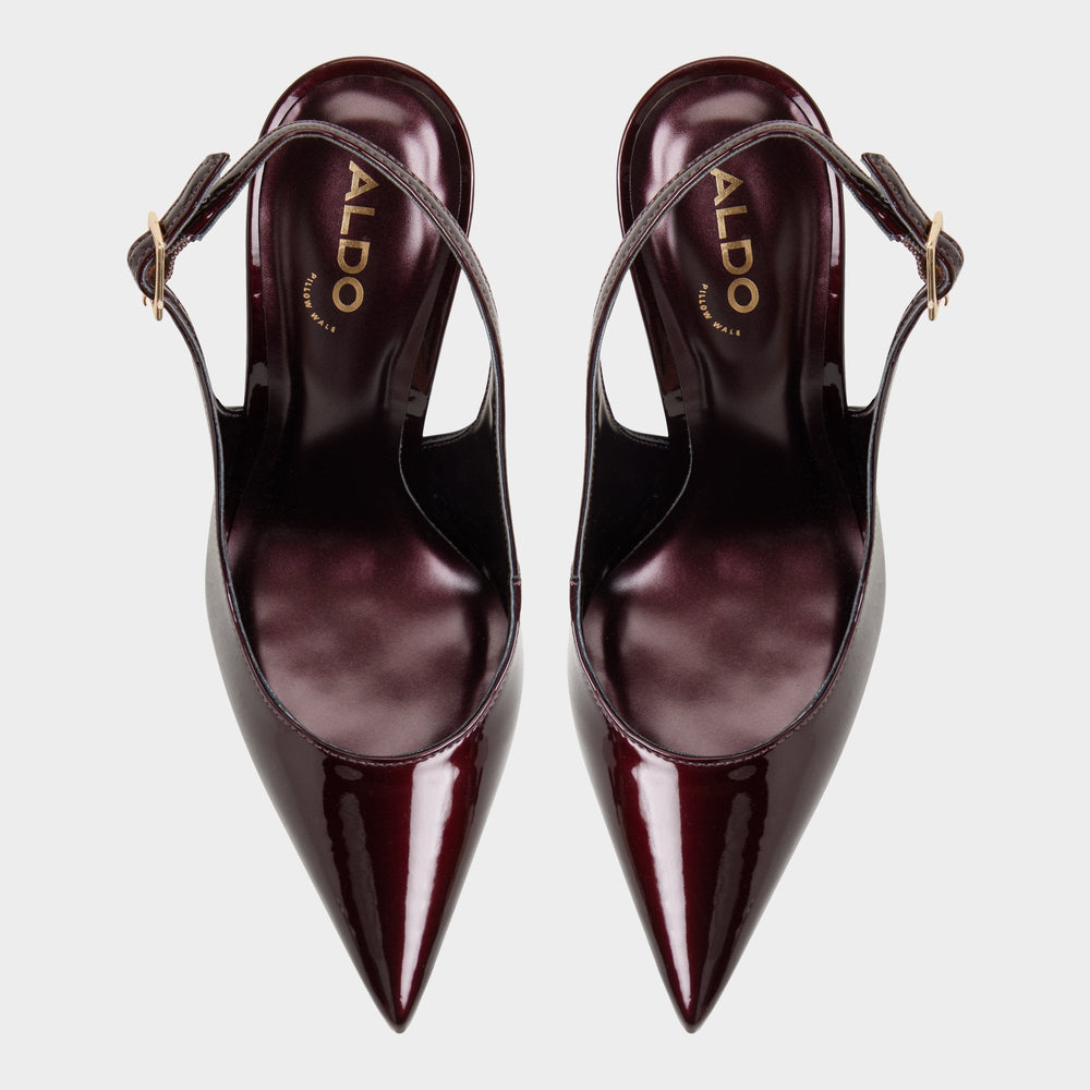 Aldo | Stessysling in Dark Brown 14154054 - Sling back high heel, Stiletto heel