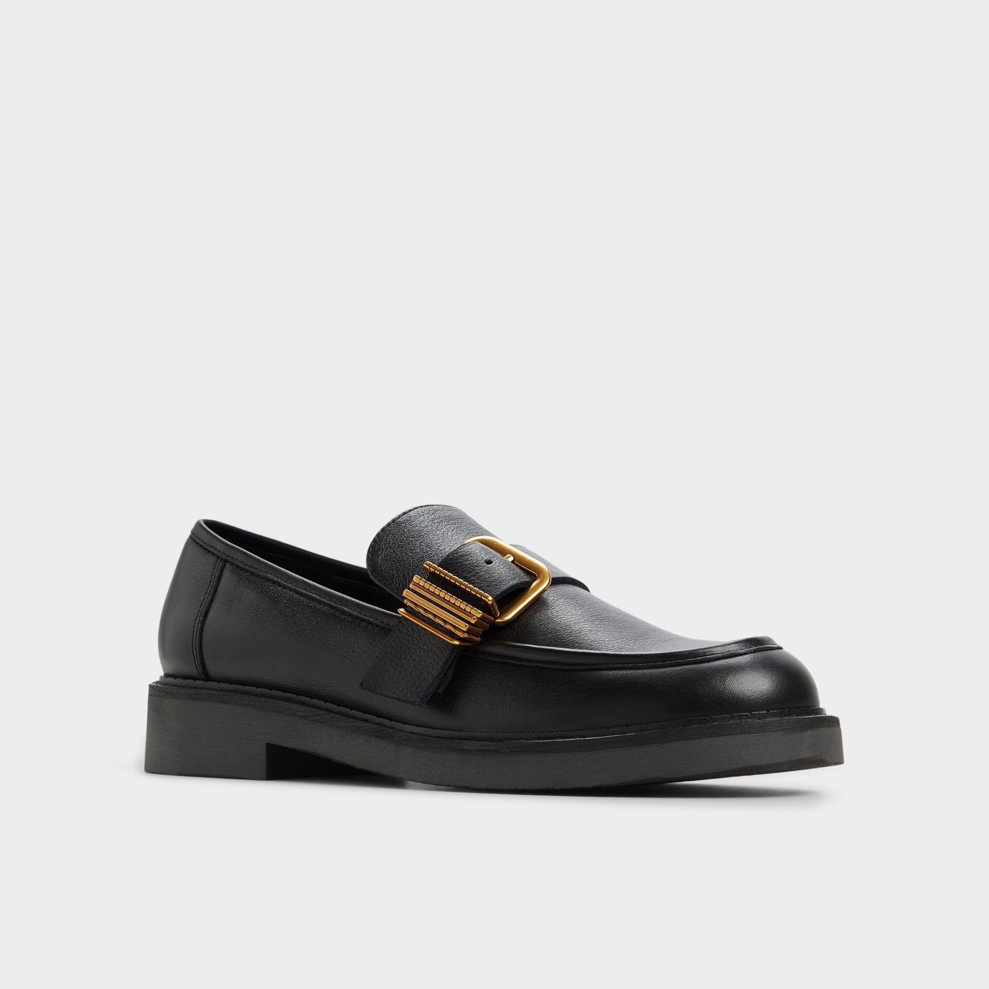 Aldo | Kalya in Black - Loafer, Block heel
